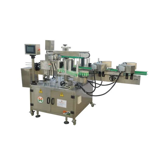 Floor Cleaner Bottle Sticker Labeling Machine - Application: Industrial