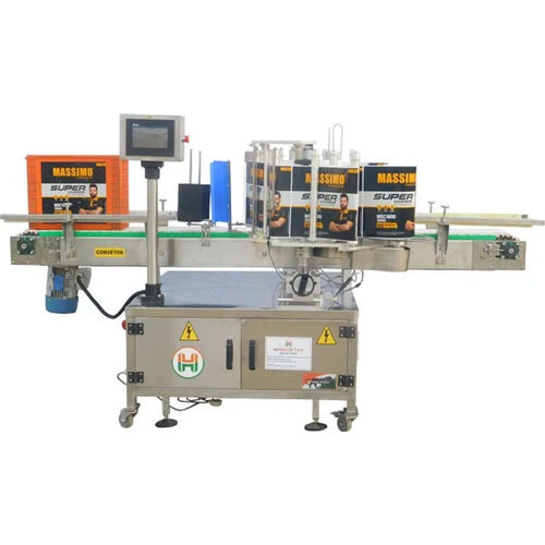 Battery Single Side Sticker Labeling Machine - Application: Industrial