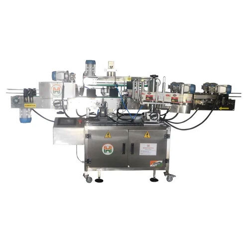 Square Jar Sticker Labeling Machine
