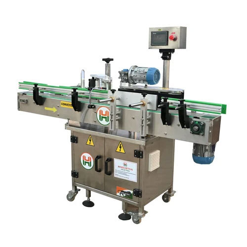 Fash Wash Bottle Sticker Labeling Machine - Application: Industrial