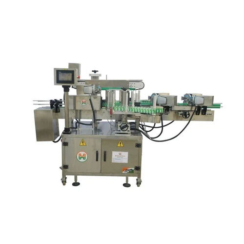 Hair Oil Bottle Sticker Labeling Machine - Application: Industrial