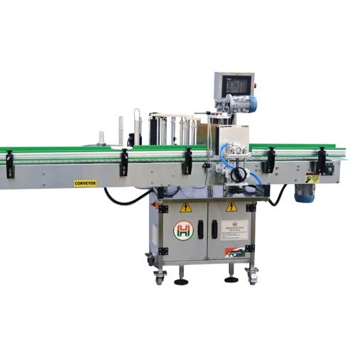 HDPE Bottle Sticker Labeling Machine