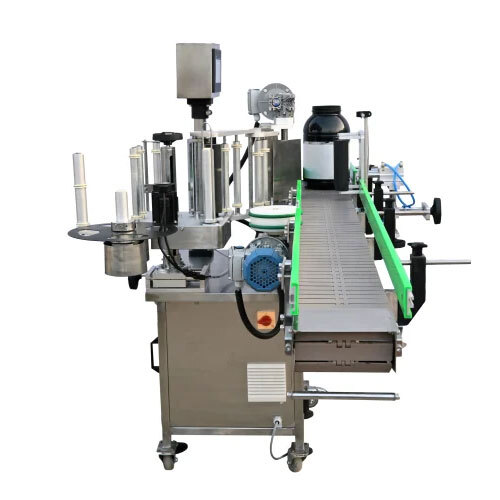Round Bottle Jar Sticker Labeling Machine