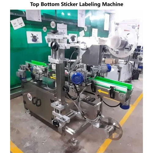 Top Bottom Hologram Labeling Machine