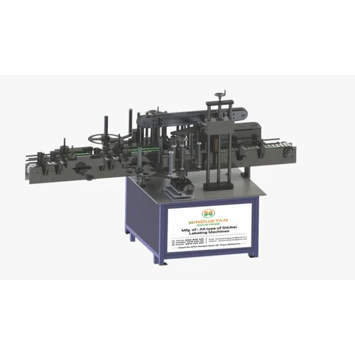 Bottle Labeling Machine - Stainless Steel, 220-240 Volt Electric Drive, Silver | Automatic Operation, 1-year Warranty, Industrial Use