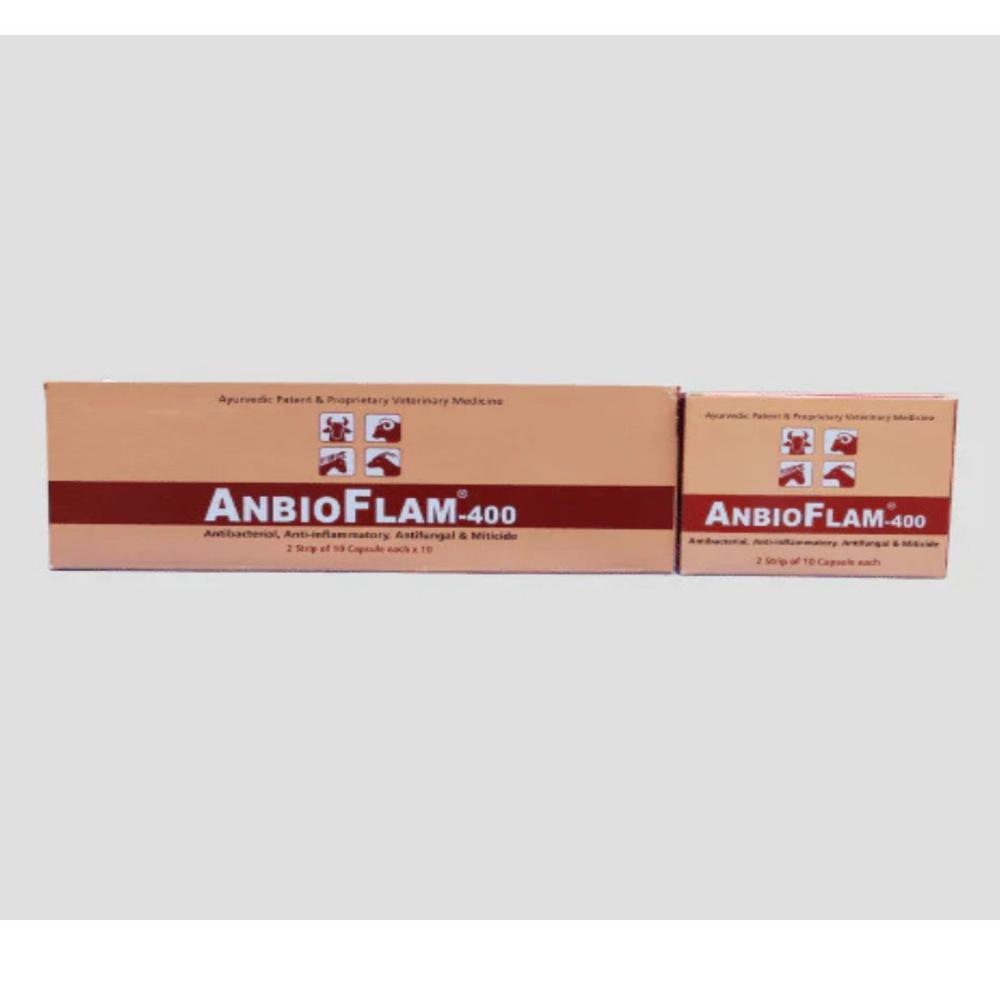ANBIOFLAM-400 Capsule Anti-Inflammatory and Antibacterial