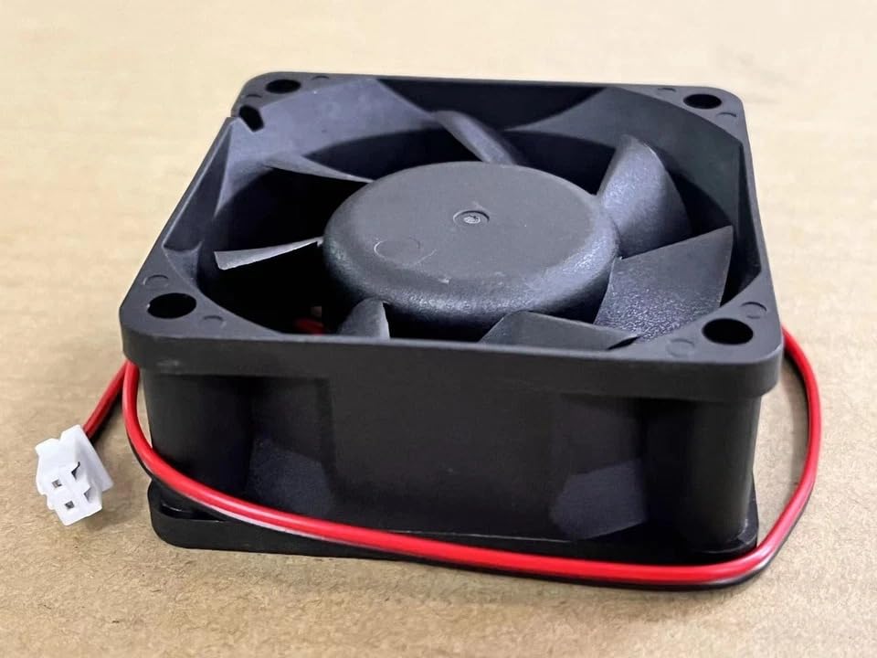  Mechatronics F6025E24B Axial Fan 24V-0.125A DC Brushless Air Cooling Fan 5000 RPM 60 * 60 * 25mm 2Wire