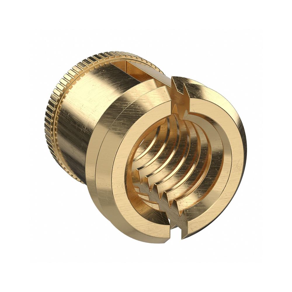 Cnc machined brass inserts