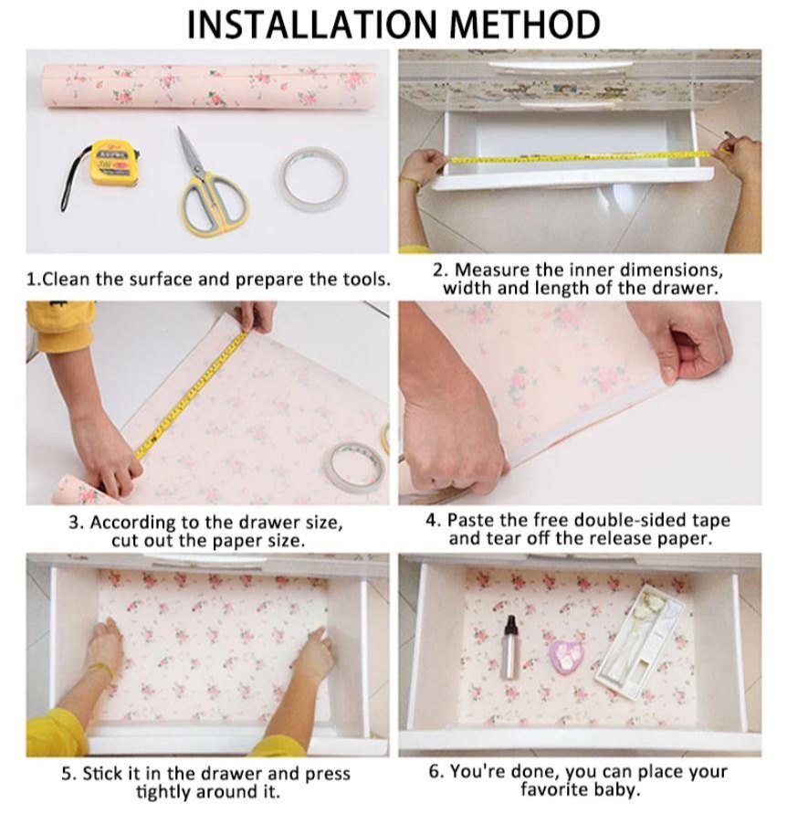 Kitchen Drawer Mat Roll