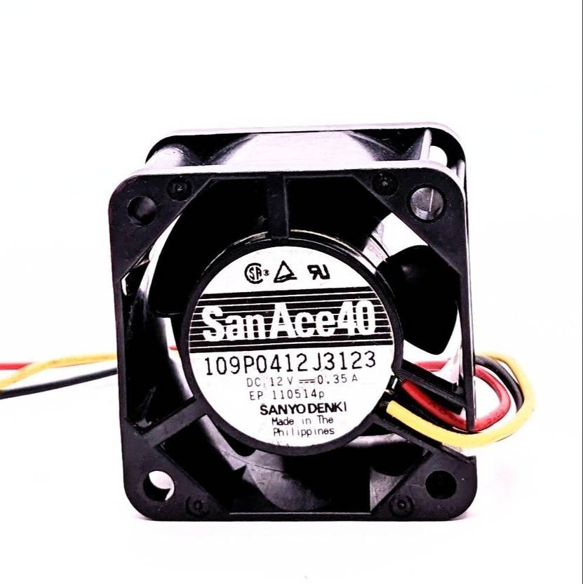 SANACE 109P0412J3153 12V 0.35A 40X40X28MM 3-Wire Cooling Fan