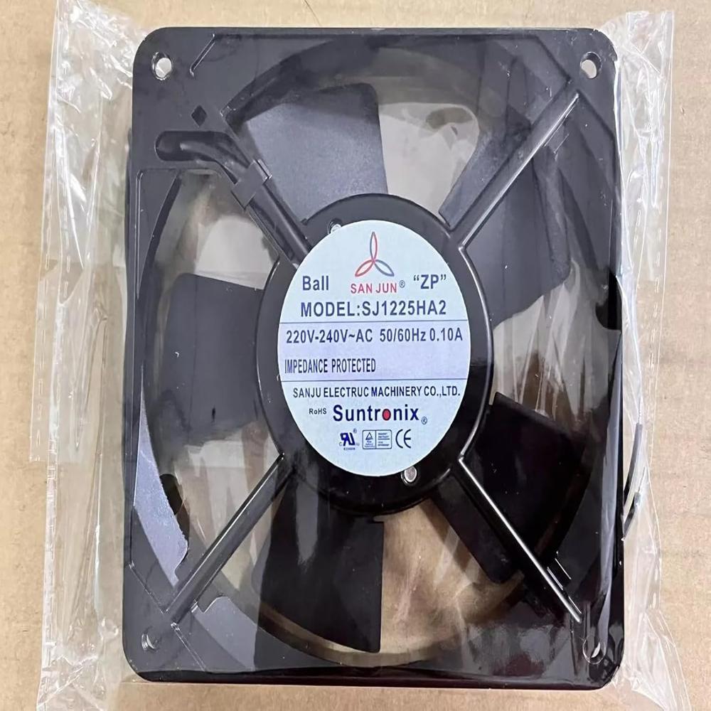 Suntronix SJ1225HA2 Axial Fan 220/240V~50/60Hz 0.10A DC Brushless Air Cooling Fan 2700 RPM 120 * 120 * 25mm Metal