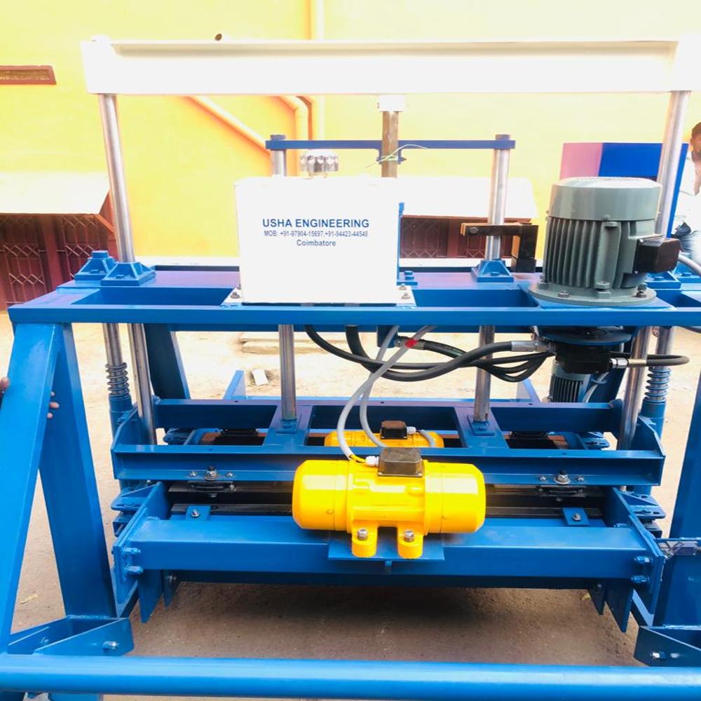 Semi Automatic Concrete brick making machine