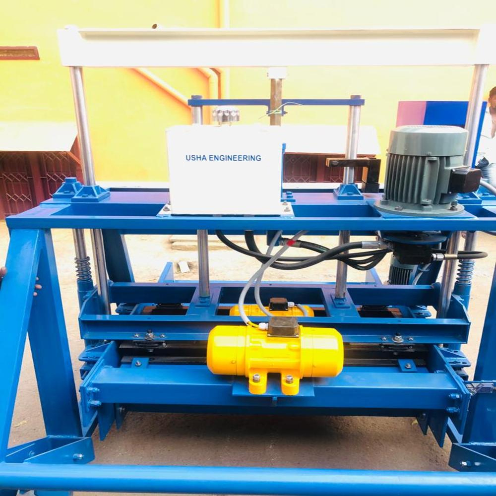 Semi Automatic Concrete brick making machine