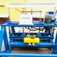 Semi Automatic Concrete Brick Making Machine - General Use: Industrial