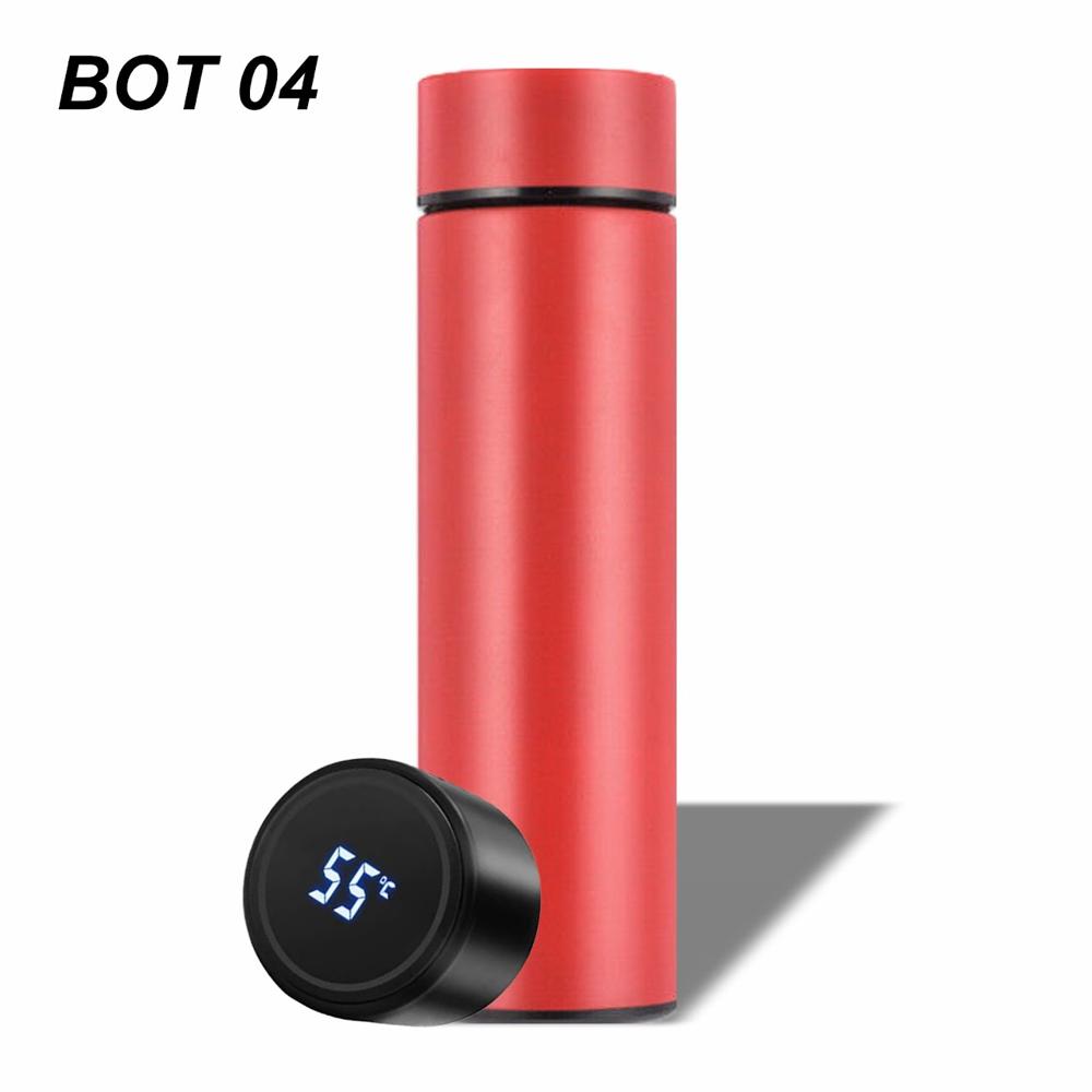 Temperature Display 500 Ml Bottle - Color: Black