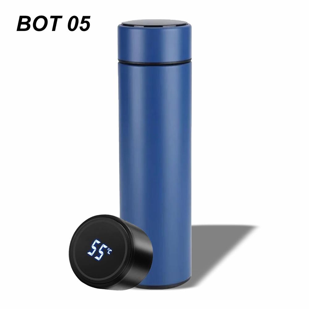 Temperature Display 500 Ml Bottle - Color: Black