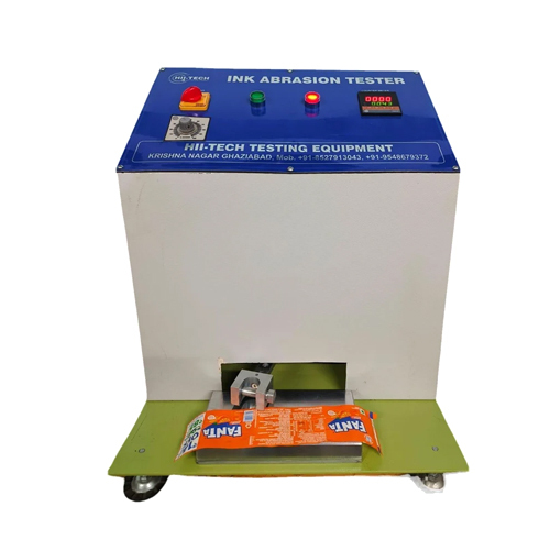 Mild Steel Ink Abrasion Tester - Usage: Industrial