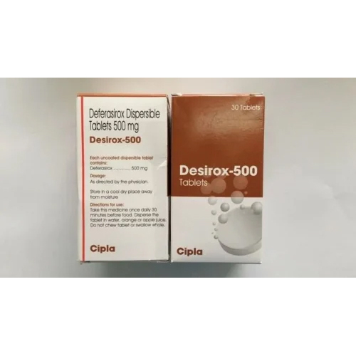 500Mg Deferasirox Tablet - Drug Type: General Medicines