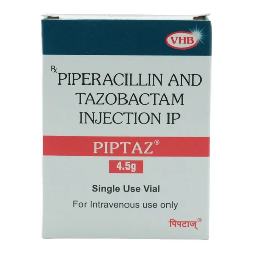 4000mg Piperacillin 500mg Tazobactum Injection IP
