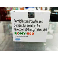 500 Mcg 1ml Romiplostim Powder And Solvent Solution Injection - Physical Form: Liquid