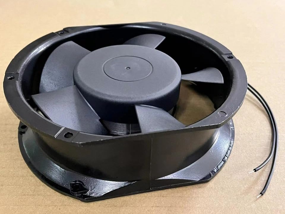 COMMONWEALTH FP-108EX Axial Fan 230/240V-50/60Hz 0.29A 35W DC Brushless Air Cooling Fan 2800 RPM 172 * 150 * 51mm 2Wire (Metal)