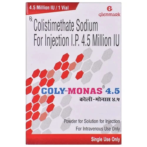 4.5 Milion IU Colistimethate Sodium Injection IP