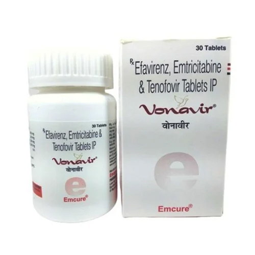 200mg Emtricitabine 300mg Tenofovir Disoproxil Fumarate 600mg Efavirenz Tablet IP