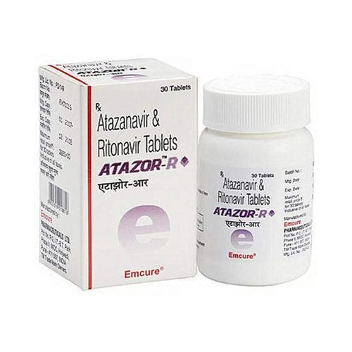 300Mg Ata Zanavir 100Mg Ritonavir Tablet - Dosage Form: As Per Suggestion