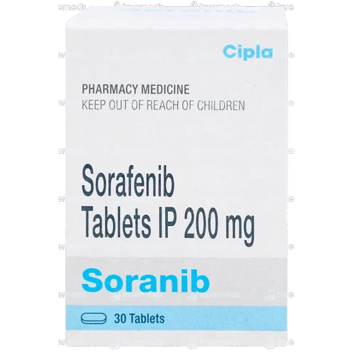 200 Mg Soranib Sorafenib Tablet IP