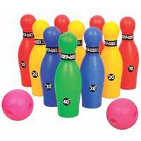 Bowling Set Junior 10 Pin - Age Group: 4-6 Yrs
