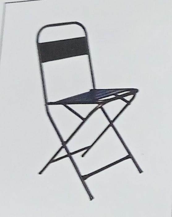 PRIME COATING FOLDING CHAIR