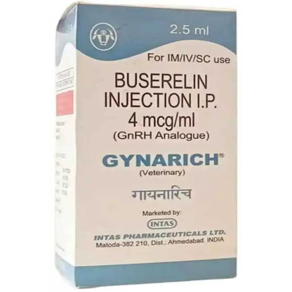 Gynarich Buserelin 2.5ml Injection - Packaging Type: Box