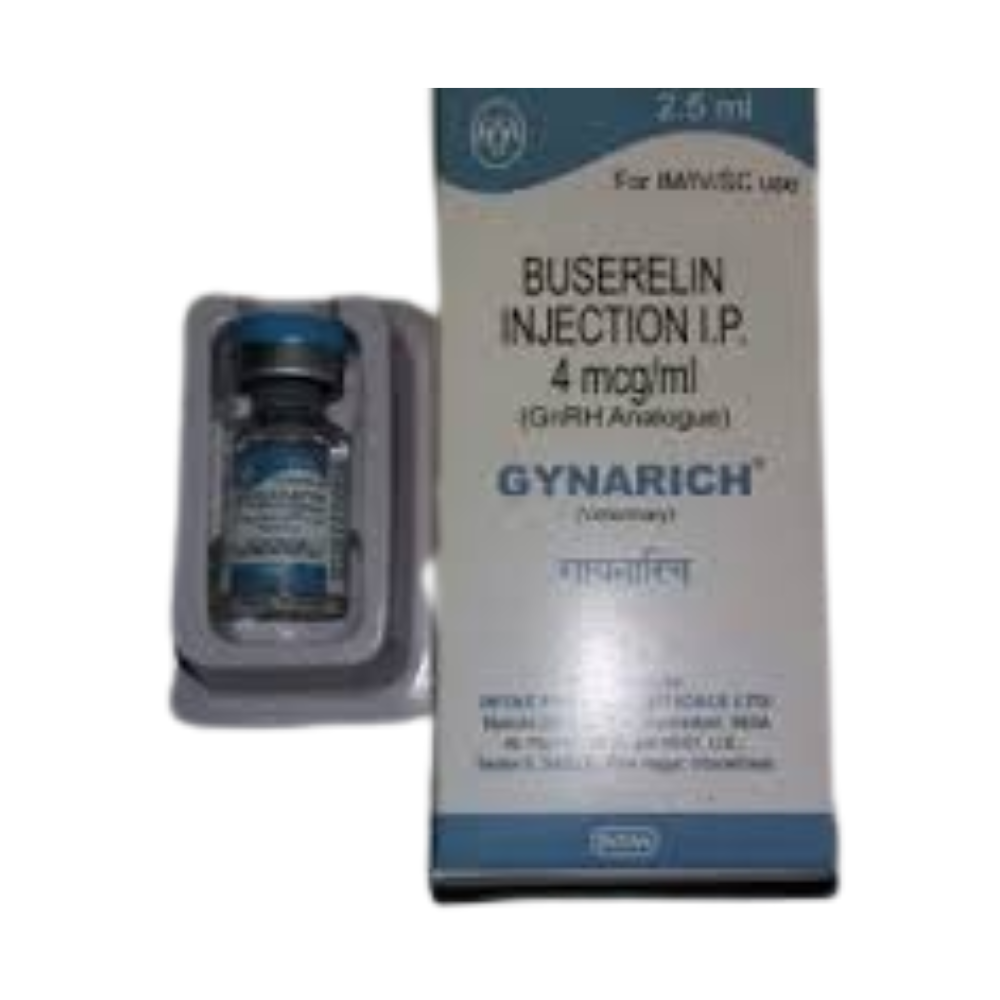 Gynarich Buserelin 2.5ml Injection - Packaging Type: Box