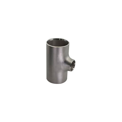 Stainless Steel Pipe Tee - Stainless Steel Round, Silver Color, Socket Joint, Galvanized Surface Treatment | Ideal for Structural Pipe Fittings