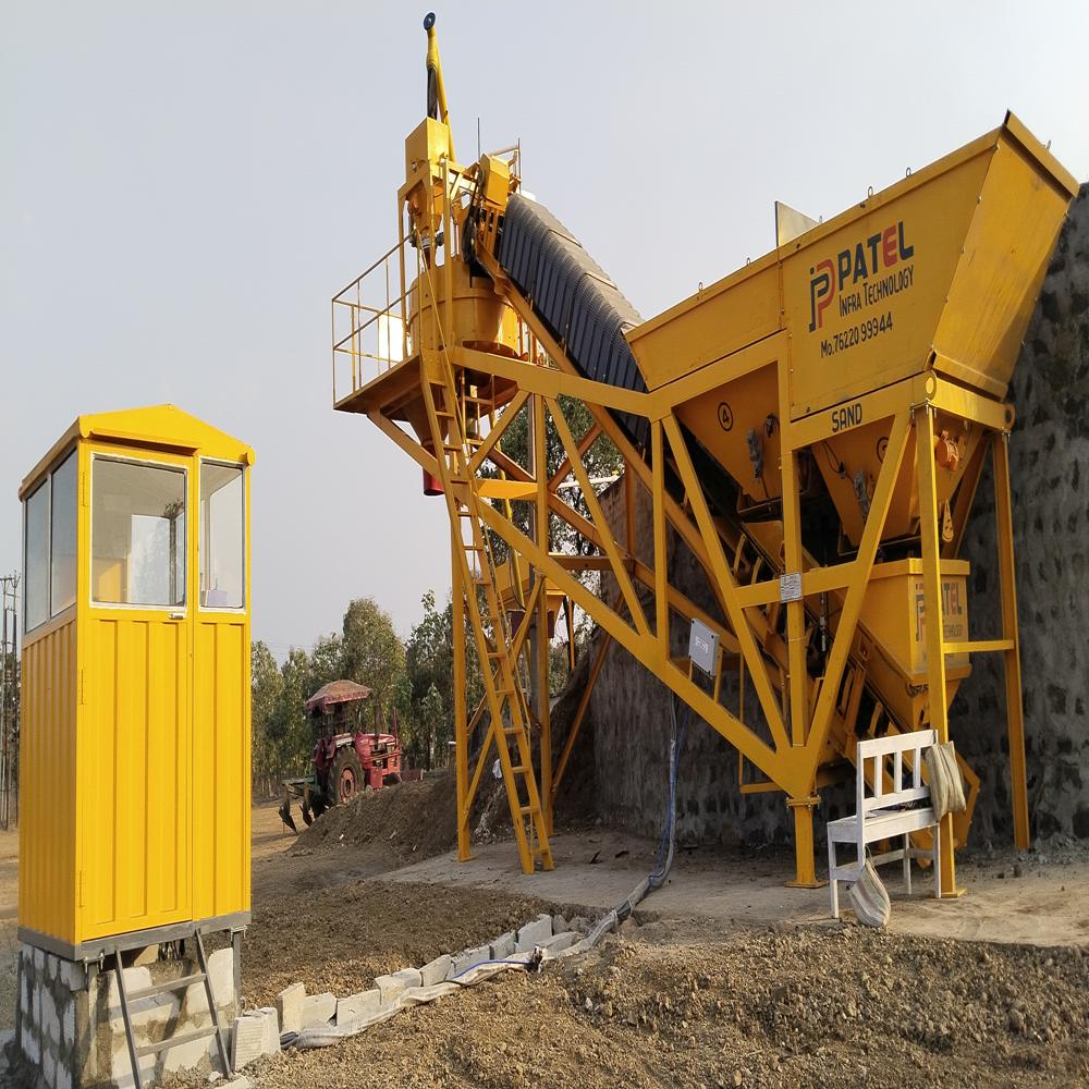 Compact Concrete Batching Plant