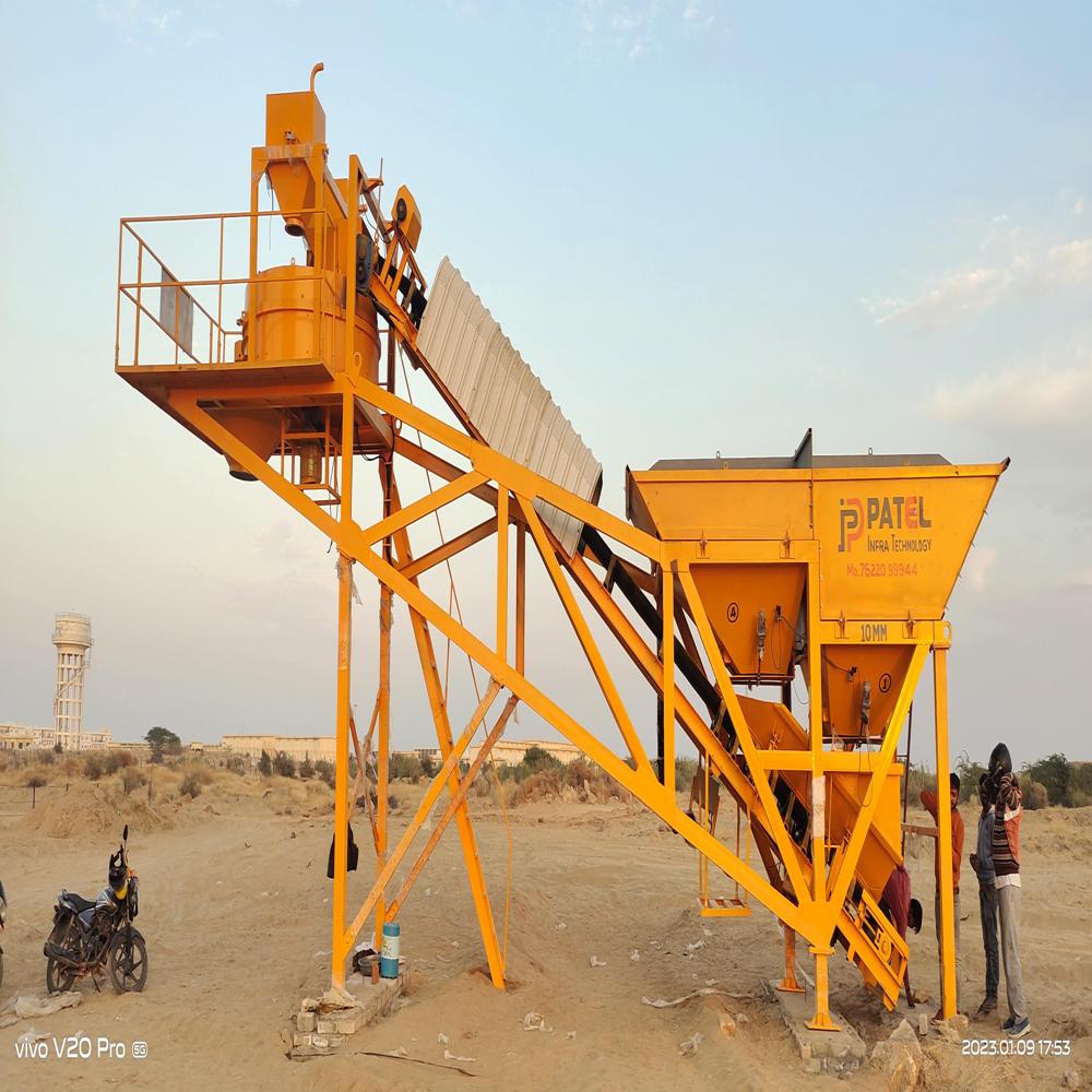 Compact Concrete Batching Plant