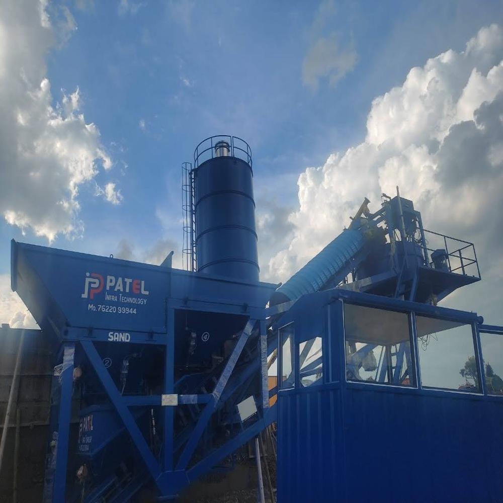 Compact Concrete Batching Plant