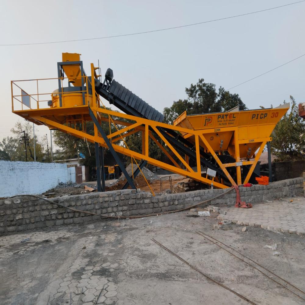 Compact Concrete Batching Plant