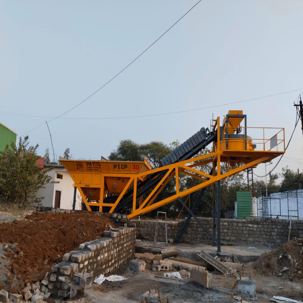 Compact Concrete Batching Plant