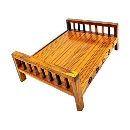 Laddu Gopal Wooden Bed,for Size 4 To 6 No. Laddu Gopal, Made Up Of Sagwan Wood - Feature: Eco-friendly