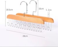 Wooden Hangers 8 Hooks Hanger