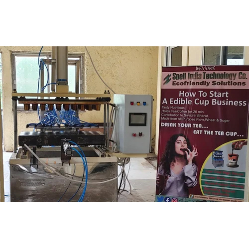 Edible Tea Cup Making Machine