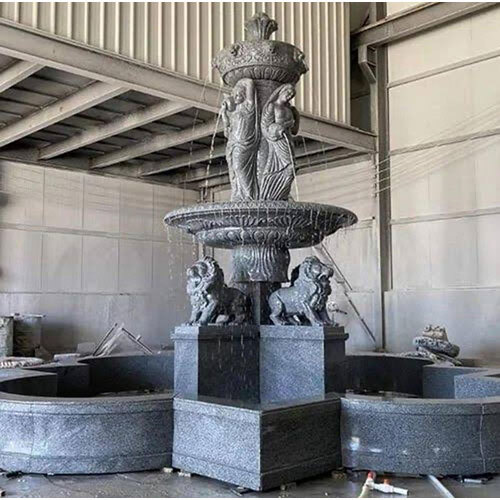 Lion  Marble Fountain