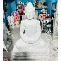 White Marble Buddha Statue