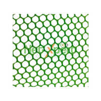 Virgin Mini  Hexa Plastic Mesh - Color: Green