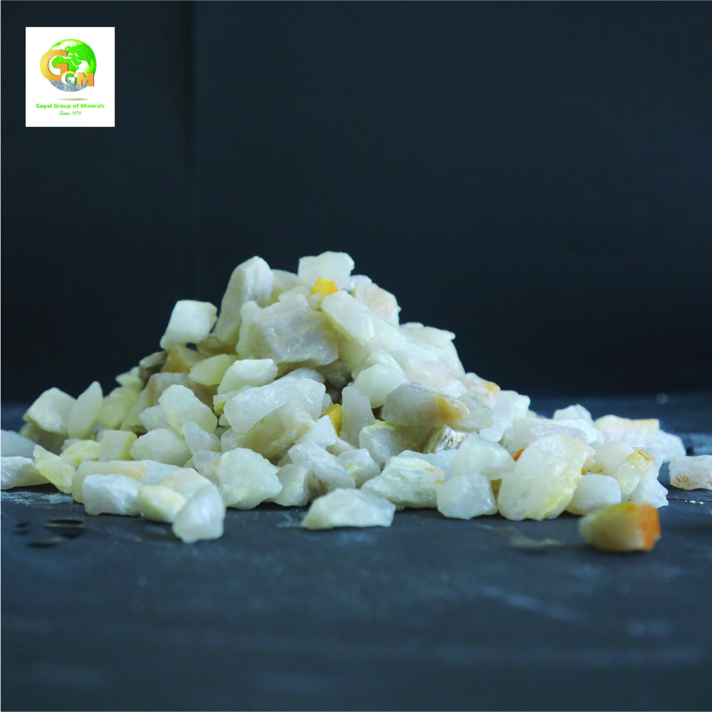 Quartz For Glass Industry - Chemical Composition: Sio2=97%min.