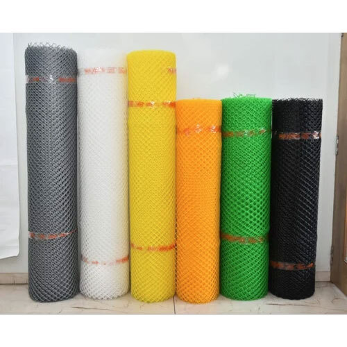 Virgin Hexa Plastic Mesh - Color: Black