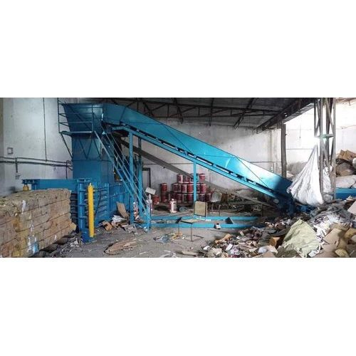 Waste Paper Horizontal Baler Machine