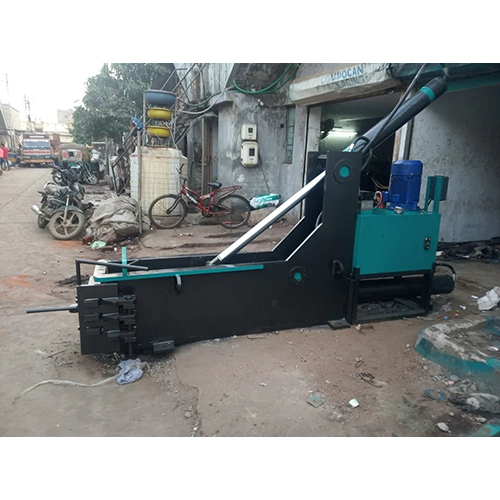 Mild Steel Double Action Scrap Baling Machine
