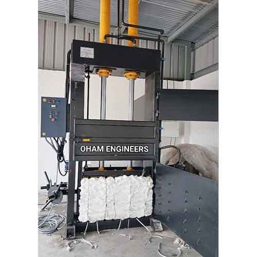 Pet Bottle Baling Press Machine - Color: Grey